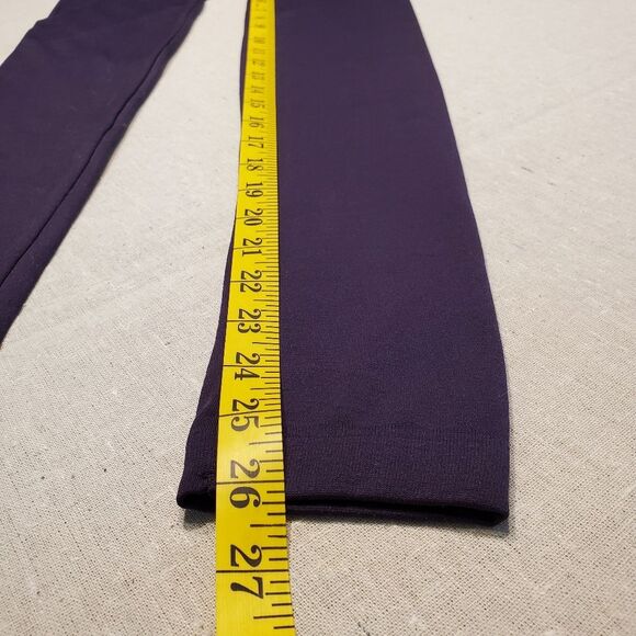 Zenana Purple Tight Leggings in One Size Fits All - Picture 5 of 7